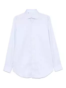 Рубашка на пуговицах Brioni, синий