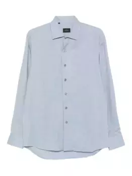 Рубашка на пуговицах Brioni, синий