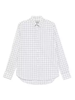 Рубашка на пуговицах Canali, белый