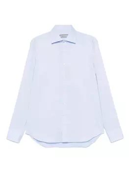 Рубашка на пуговицах Canali, синий