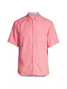 Рубашка на пуговицах Coconut Point Colada Tommy Bahama, цвет shellrossa