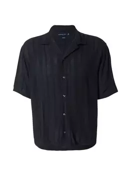 Рубашка на пуговицах Comfort fit Abercrombie & Fitch, черный