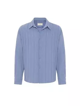 Рубашка на пуговицах Comfort fit Antioch Cristiano, дымно-синий