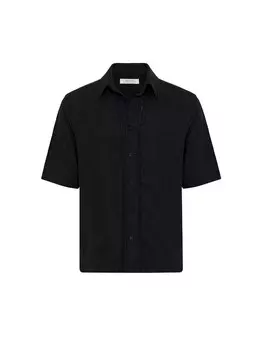 Рубашка на пуговицах Comfort fit Antioch Keith, черный