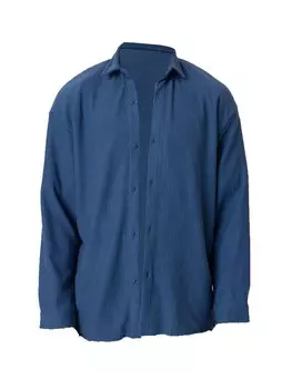 Рубашка на пуговицах Comfort fit Antioch Manuel, темно-синий
