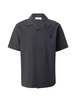 Рубашка на пуговицах Comfort fit BALR. Hex-Series, черный