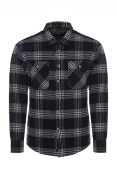 Рубашка на пуговицах Comfort fit CARISMA, черный