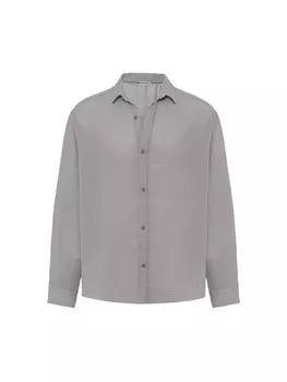 Рубашка на пуговицах Comfort fit Dandalo, серый