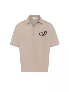 Рубашка на пуговицах Comfort fit Dandalo, серый