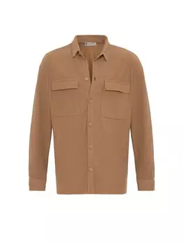 Рубашка на пуговицах Comfort fit Dandalo Uberto, кэмел