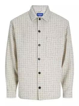 Рубашка на пуговицах Comfort fit JACK & JONES, белый