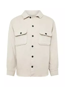 Рубашка на пуговицах Comfort fit JACK & JONES JJEBRADLEY OLLIE, экрю