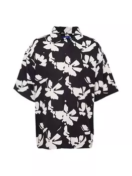 Рубашка на пуговицах Comfort fit JACK & JONES FARO, черный