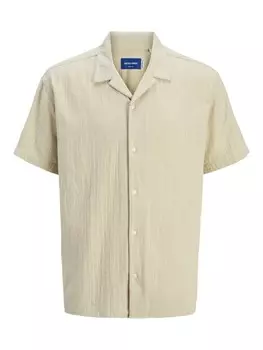Рубашка на пуговицах Comfort fit JACK & JONES JOREASTER, бежевый
