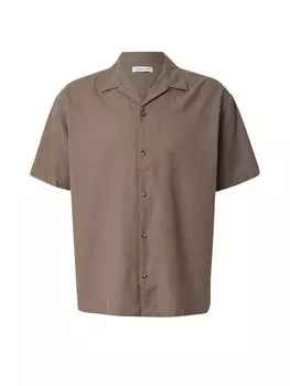 Рубашка на пуговицах Comfort fit JACK & JONES JJESUMMER RESORT, цвет Mocha