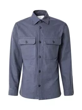 Рубашка на пуговицах Comfort fit JACK & JONES, морской синий
