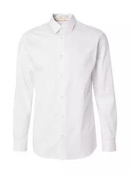 Рубашка на пуговицах Comfort fit Jack & Jones Premium JPRBLABARNES, белый