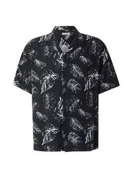 Рубашка на пуговицах Comfort fit JACK & JONES JJROX, черный