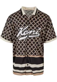 Рубашка на пуговицах Comfort fit Karl Kani, черный