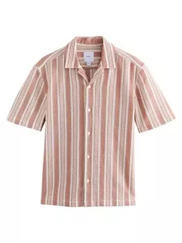 Рубашка на пуговицах Comfort fit Next, цвет Light orange