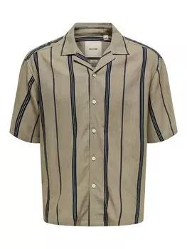 Рубашка на пуговицах Comfort fit Only & Sons ONSSTEPAN, цвет Sepia