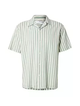 Рубашка на пуговицах Comfort fit SELECTED SLHRLXAIR, светло-зеленый