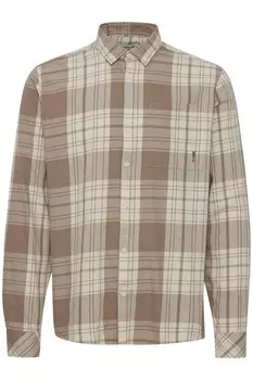 Рубашка на пуговицах Comfort fit !Solid, бежевый