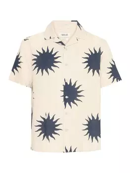 Рубашка на пуговицах Comfort fit !Solid SDPargav, песочный