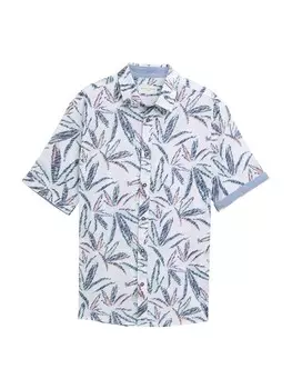 Рубашка на пуговицах Comfort fit TOM TAILOR, белый