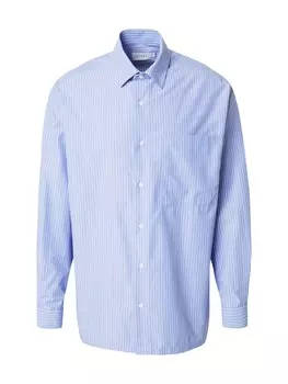 Рубашка на пуговицах Comfort fit TOPMAN, светло-синий