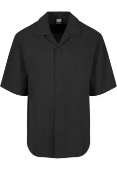 Рубашка на пуговицах Comfort fit Urban Classics, черный