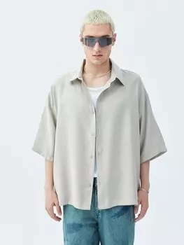 Рубашка на пуговицах Comfort fit VAMOS CLO Salinas, бежевый