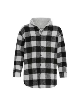 Рубашка на пуговицах Comfort fit Williot Victor, черный