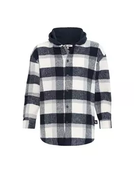 Рубашка на пуговицах Comfort fit Williot Victor, темно-синий