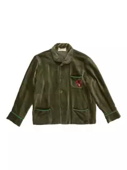 Рубашка на пуговицах COMMUNS, зеленый