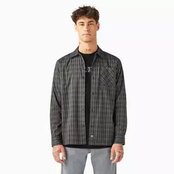 Рубашка на пуговицах для скейтбординга Dickies, черный