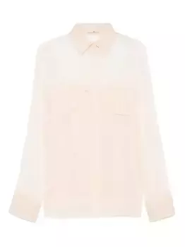 Рубашка на пуговицах Ermanno Scervino, розовый