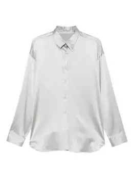 Рубашка на пуговицах Ermanno Scervino, серый