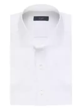 Рубашка на пуговицах Fay, белый