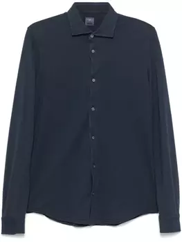 Рубашка на пуговицах Fedeli, синий