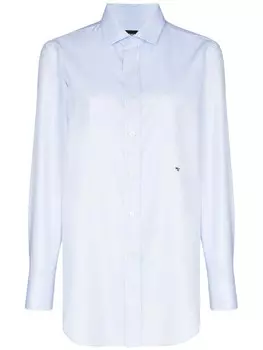 Рубашка на пуговицах HommeGirls, синий