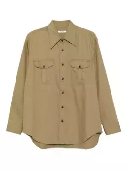 Рубашка на пуговицах Husbands, зеленый