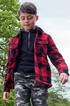 Рубашка на пуговицах Hybrid Shaket с карманами на куртке Mountain Warehouse, черный