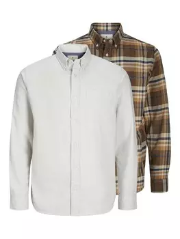 Рубашка на пуговицах JACK & JONES Norris, разноцветный