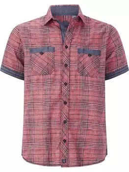 Рубашка на пуговицах Jan Vanderstorm Aalvan, оранжевый