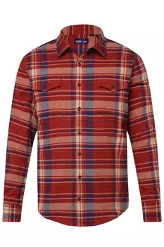 Рубашка на пуговицах John F. Gee, цвет Carmine red