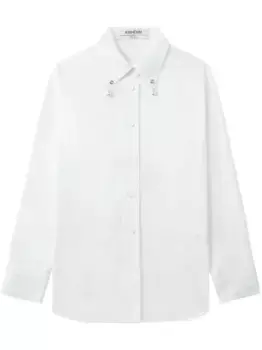 Рубашка на пуговицах Kimhekim, белый