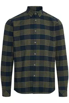 Рубашка на пуговицах классического кроя 11 Project, ночной синий