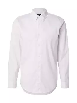 Рубашка на пуговицах классического кроя Abercrombie & Fitch, белый