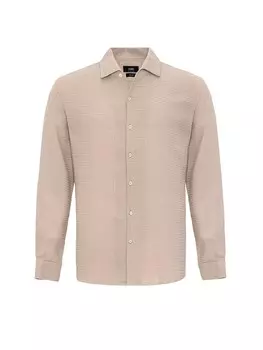 Рубашка на пуговицах классического кроя Antioch, бежевый